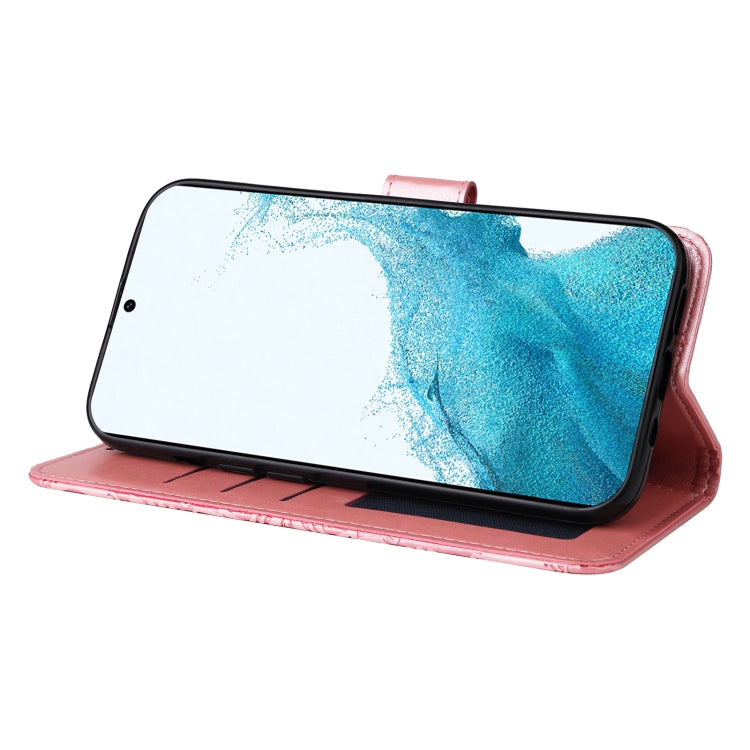 For Samsung Galaxy A34 5G Embossed Sunflower Leather Phone Case