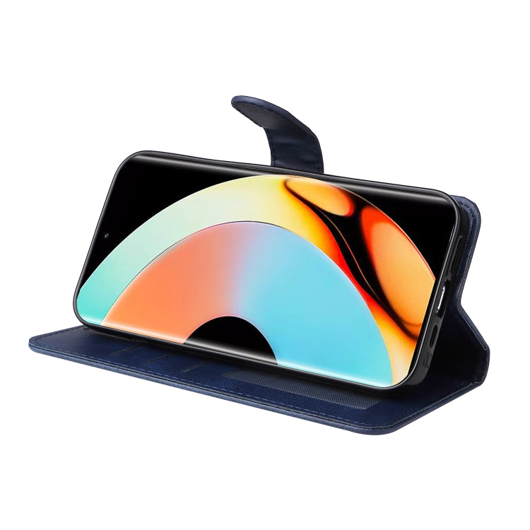 For Realme 10 Pro+ 5G Classic Calf Texture Flip Leather Phone Case