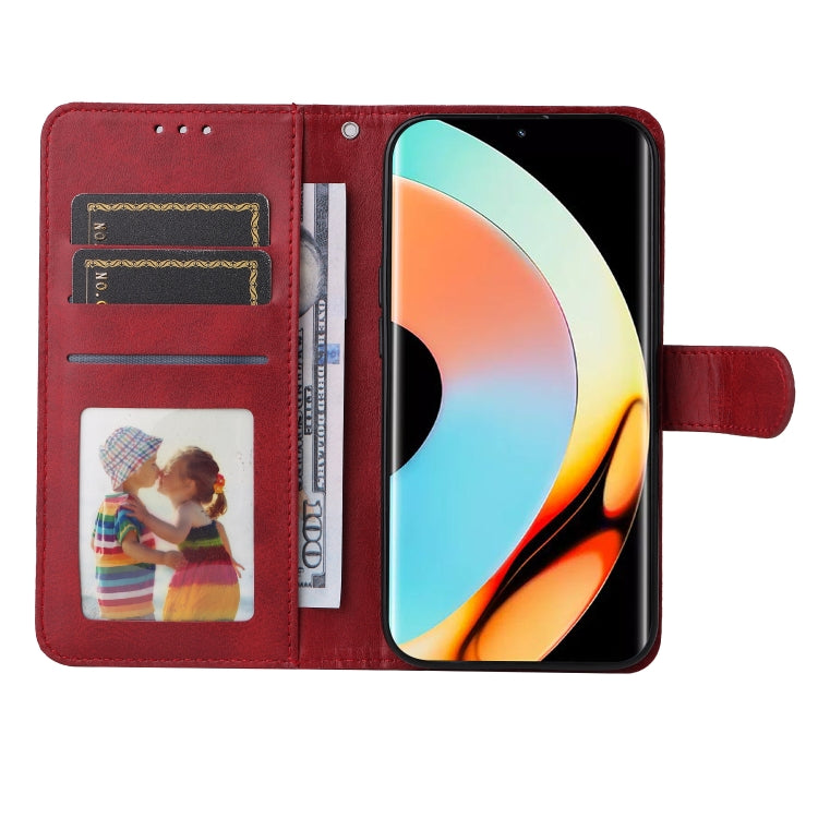 For Realme 10 Pro+ 5G Classic Calf Texture Flip Leather Phone Case