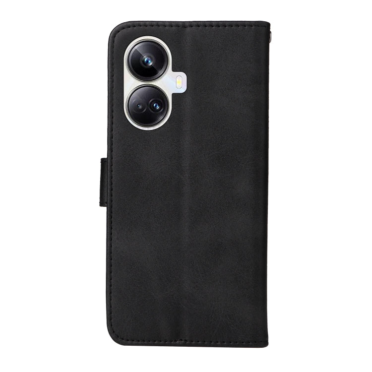 For Realme 10 Pro+ 5G Classic Calf Texture Flip Leather Phone Case