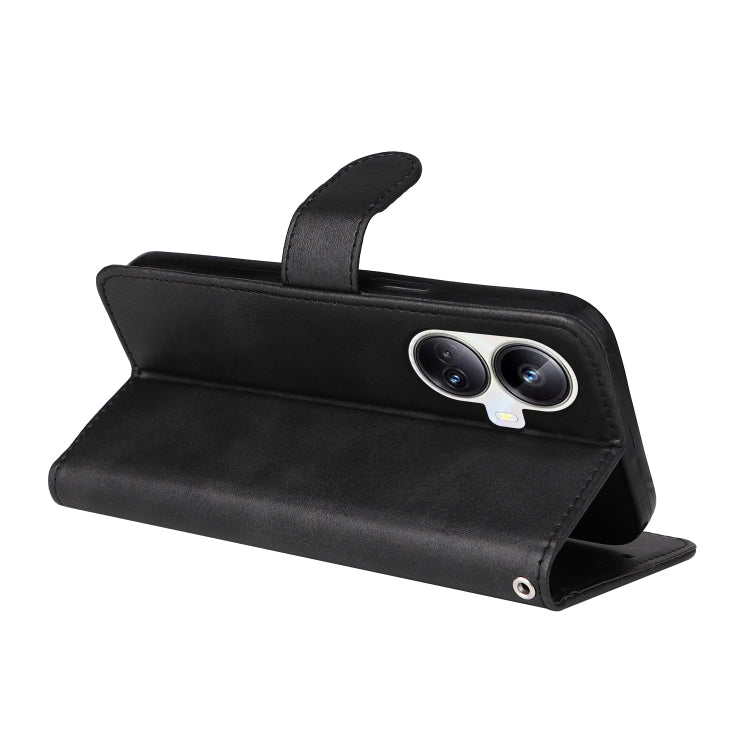 For Realme 10 Pro+ 5G Classic Calf Texture Flip Leather Phone Case