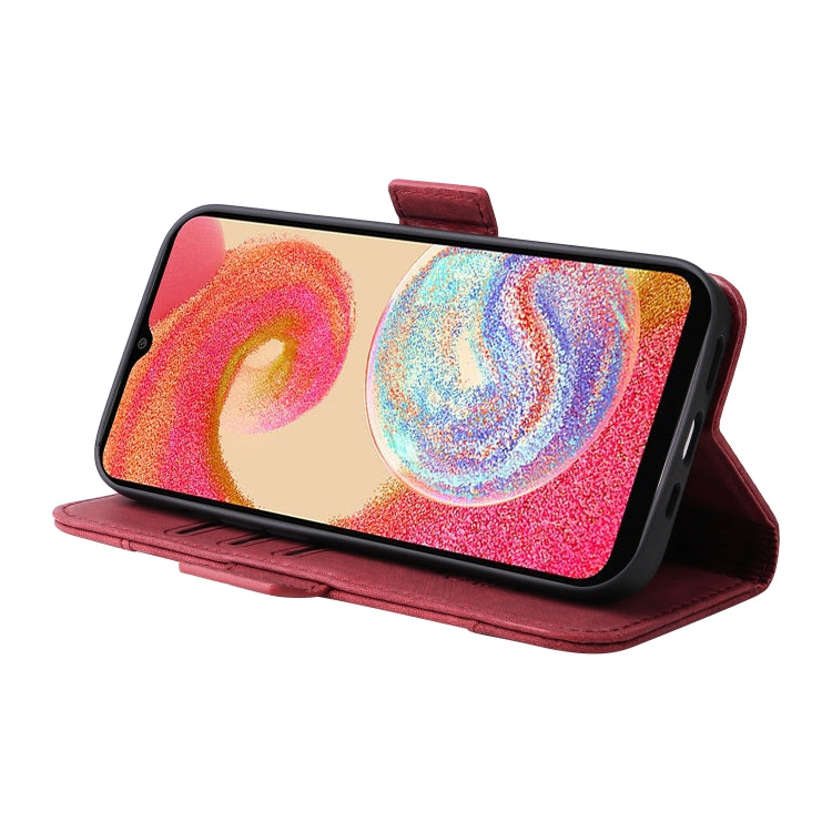 For Samsung Galaxy A04e BETOPNICE Dual-side Buckle Leather Phone Case