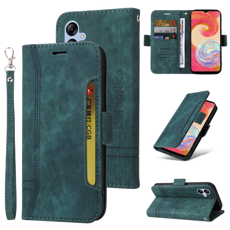 For Samsung Galaxy A04e BETOPNICE Dual-side Buckle Leather Phone Case