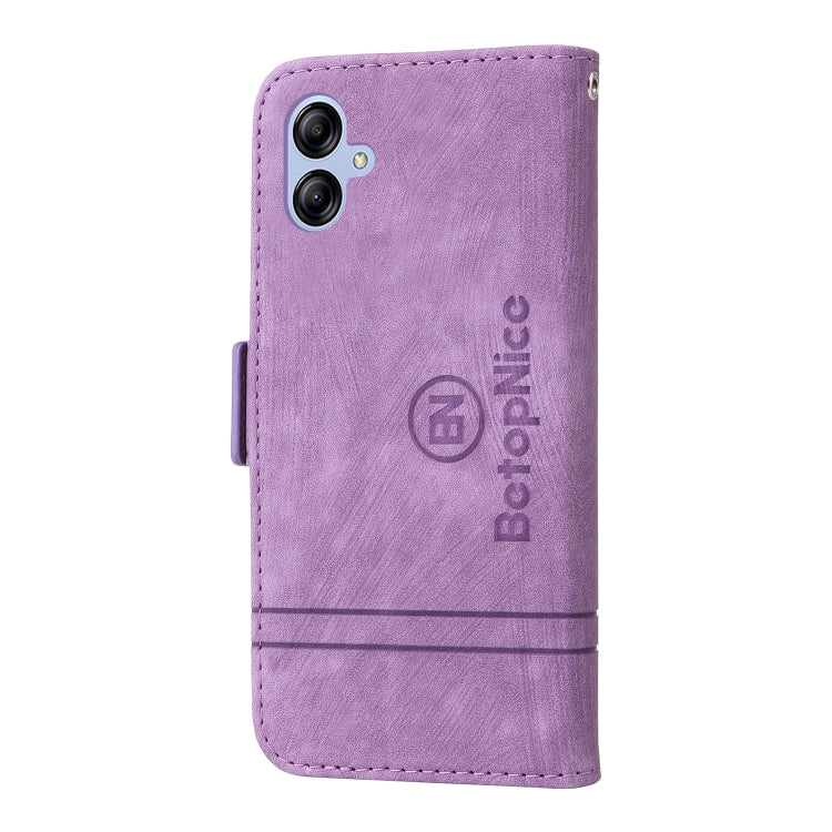 For Samsung Galaxy A04e BETOPNICE Dual-side Buckle Leather Phone Case