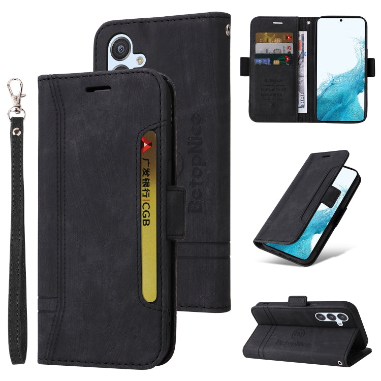 For Samsung Galaxy A54 5G BETOPNICE Dual-side Buckle Leather Phone Case