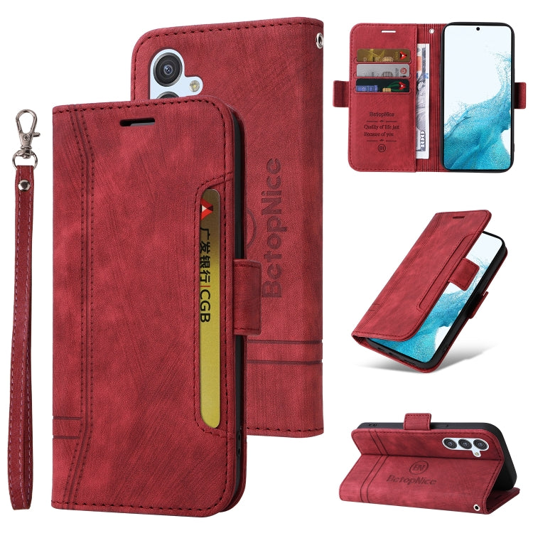 For Samsung Galaxy A54 5G BETOPNICE Dual-side Buckle Leather Phone Case
