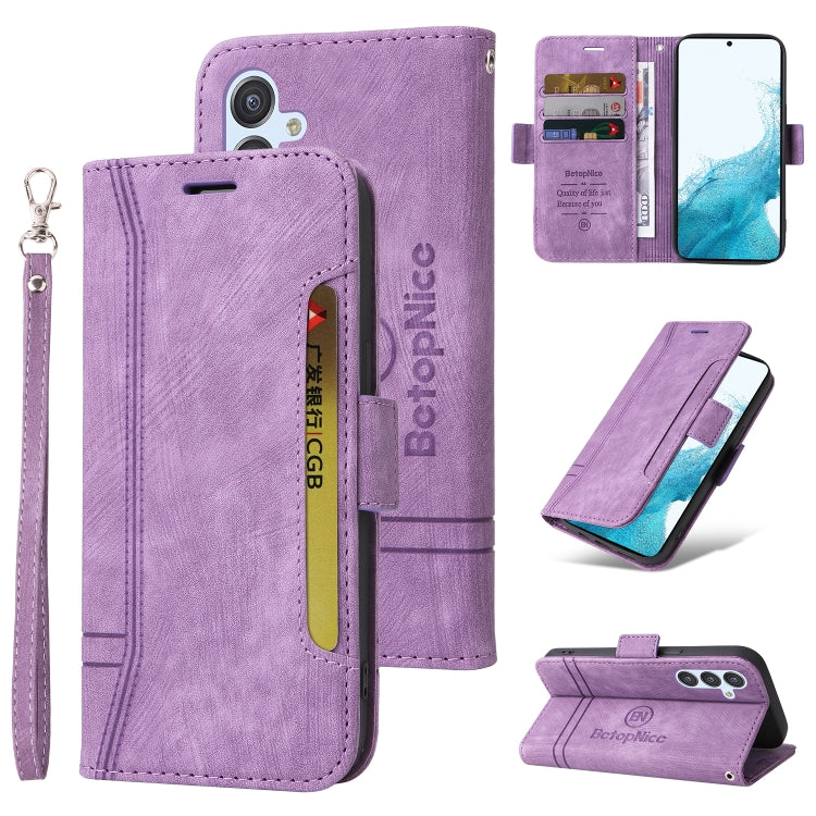 For Samsung Galaxy A54 5G BETOPNICE Dual-side Buckle Leather Phone Case