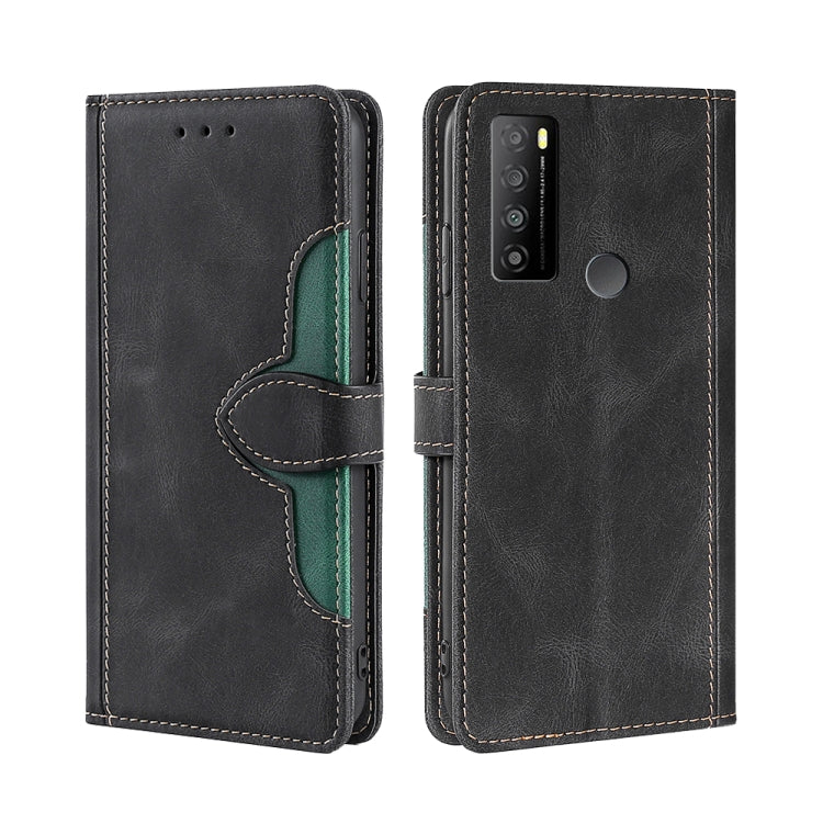 For TCL 30XL 2022 Skin Feel Magnetic Buckle Leather Phone Case