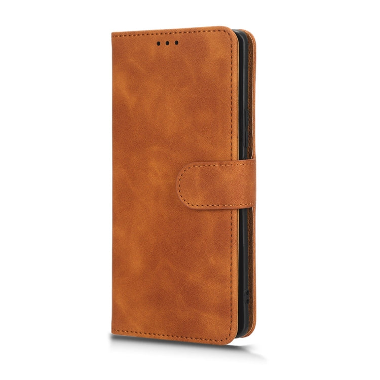 For Honor 80 5G Skin Feel Magnetic Flip Leather Phone Case