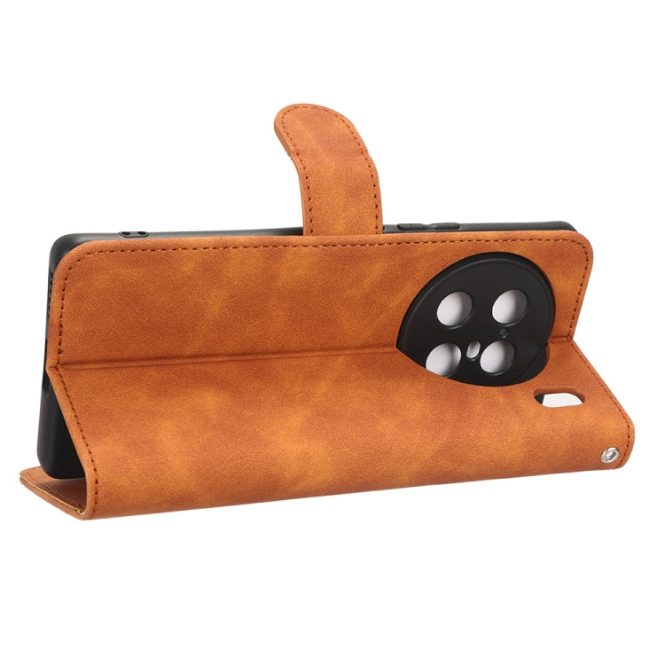 For  vivo X90 Pro+ Skin Feel Magnetic Flip Leather Phone Case