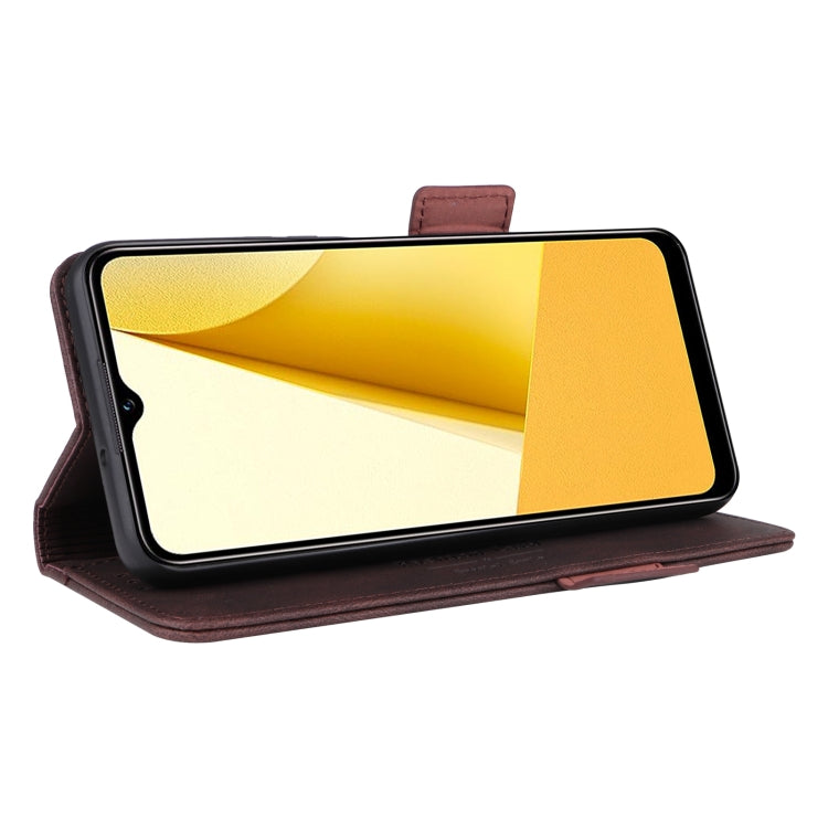For vivo Y16 4G Magnetic Clasp Flip Leather Phone Case