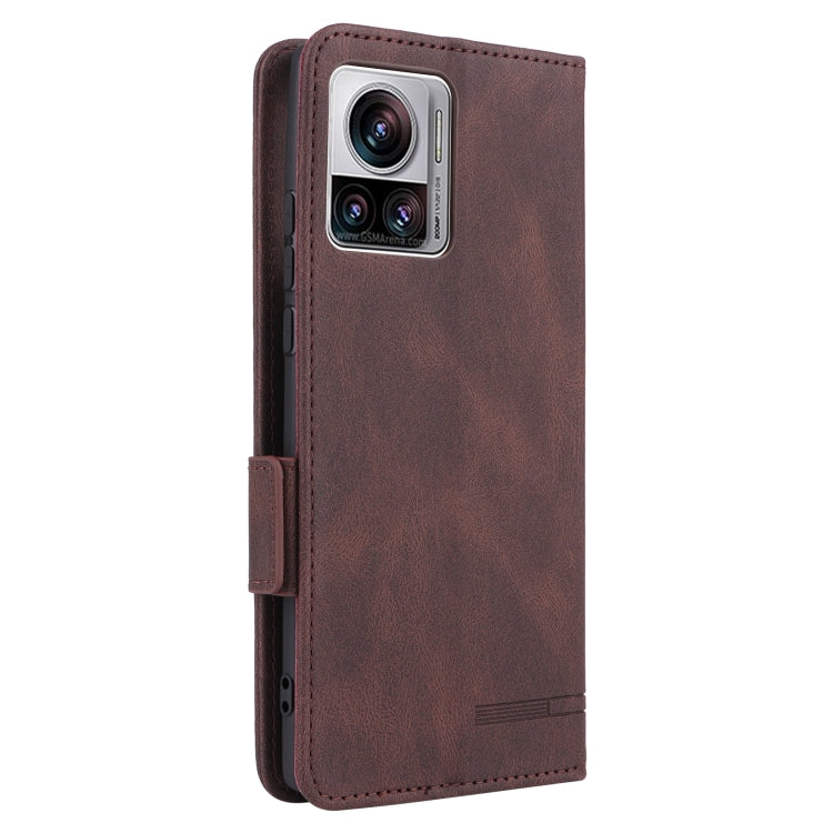 For Motorola Edge 30 Ultra / Moto X30 Pro Magnetic Clasp Flip Leather Phone Case