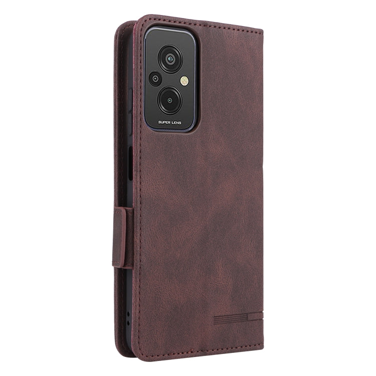 For Xiaomi Redmi 11 Prime 4G Magnetic Clasp Flip Leather Phone Case