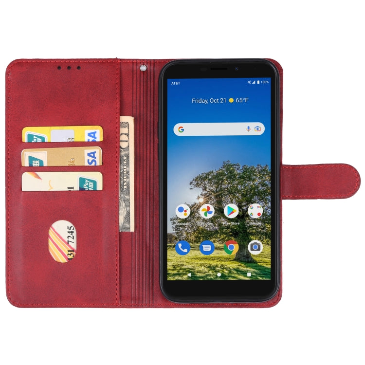 For AT&T Calypso 3 U328AA Leather Phone Case