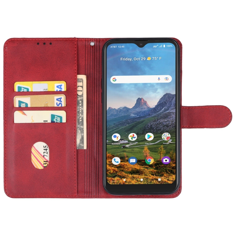 For AT&T Fusion 5G Leather Phone Case