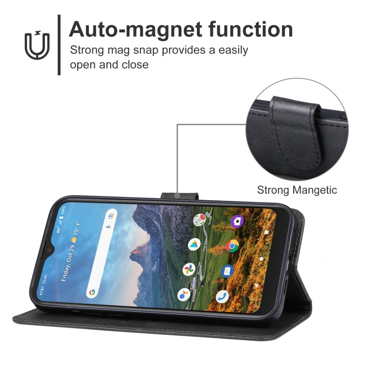 For AT&T Fusion 5G Leather Phone Case