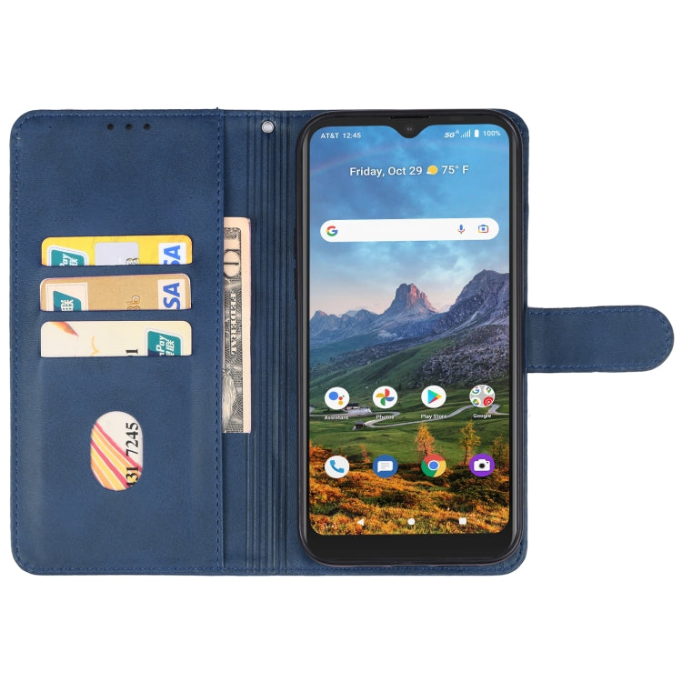 For AT&T Fusion 5G Leather Phone Case