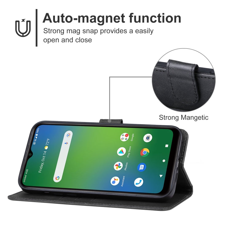 For Cricket Innovate E 5G 2022 Leather Phone Case