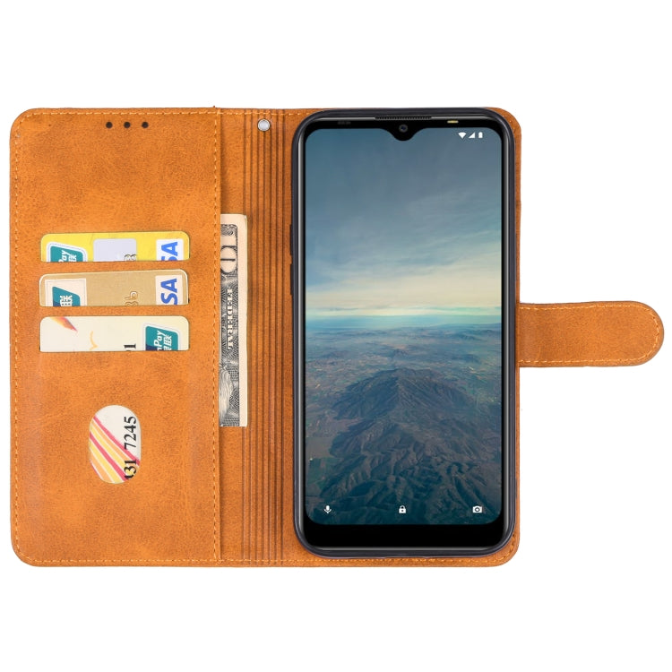 For Vodafone Smart V22 Leather Phone Case