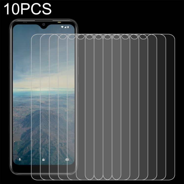 For Vodafone Smart V22 10pcs 0.26mm 9H 2.5D Tempered Glass Film