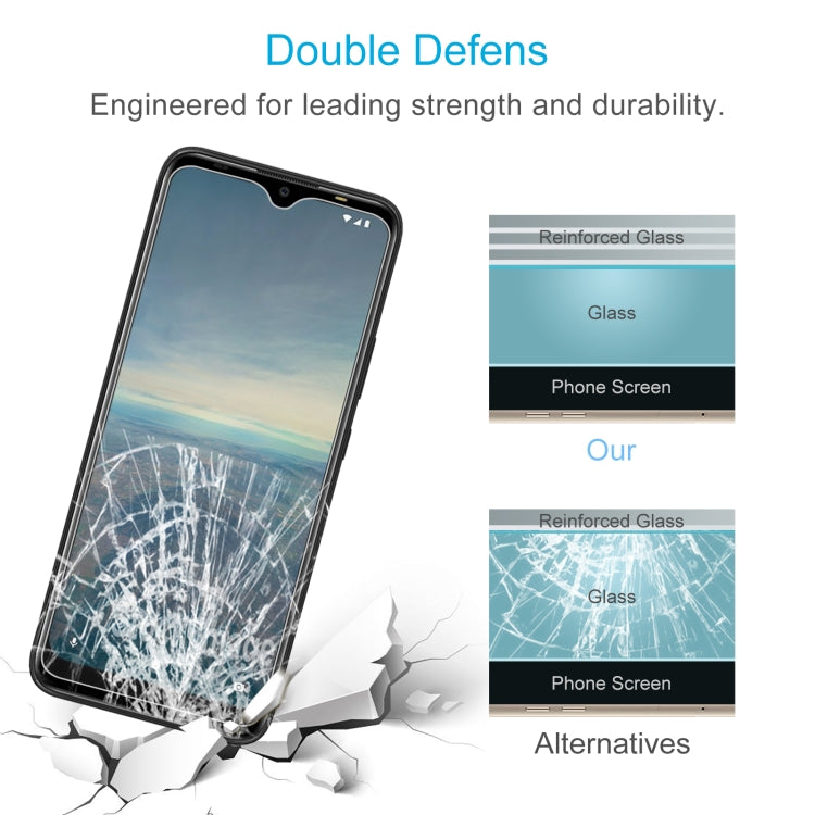 For Vodafone Smart V22 10pcs 0.26mm 9H 2.5D Tempered Glass Film