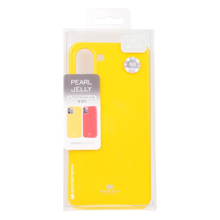 For Samsung Galaxy S23 5G GOOSPERY PEARL JELLY Shockproof TPU Phone Case