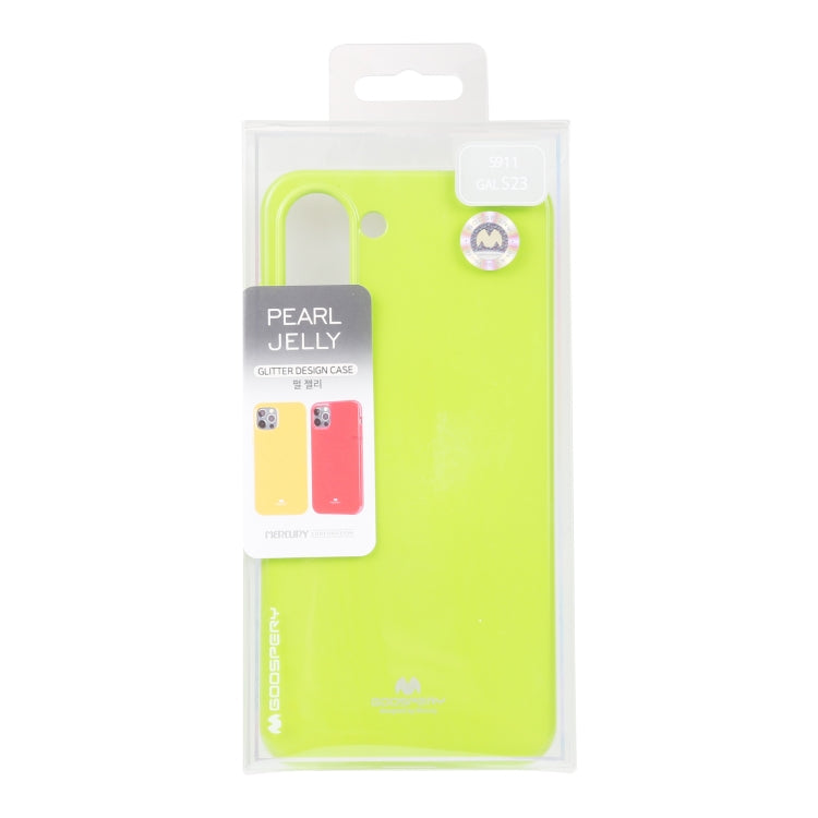 For Samsung Galaxy S23 5G GOOSPERY PEARL JELLY Shockproof TPU Phone Case