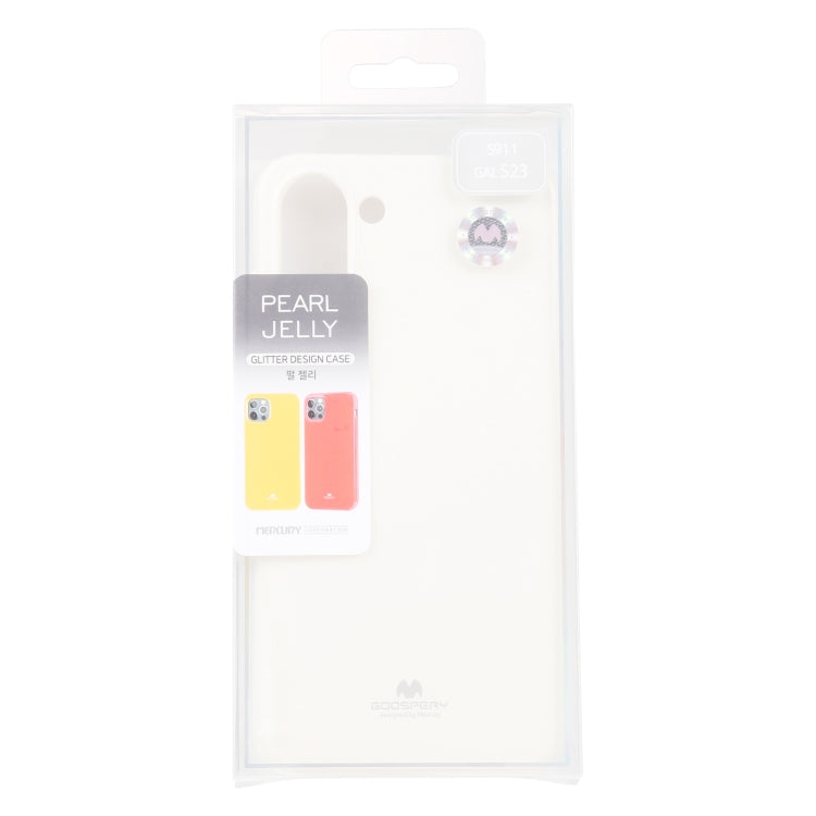 For Samsung Galaxy S23 5G GOOSPERY PEARL JELLY Shockproof TPU Phone Case