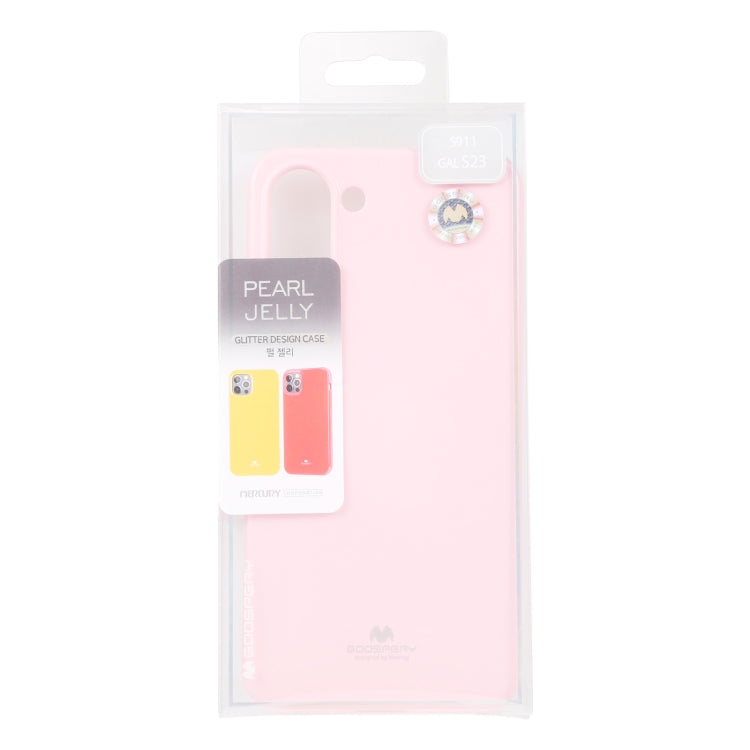 For Samsung Galaxy S23 5G GOOSPERY PEARL JELLY Shockproof TPU Phone Case