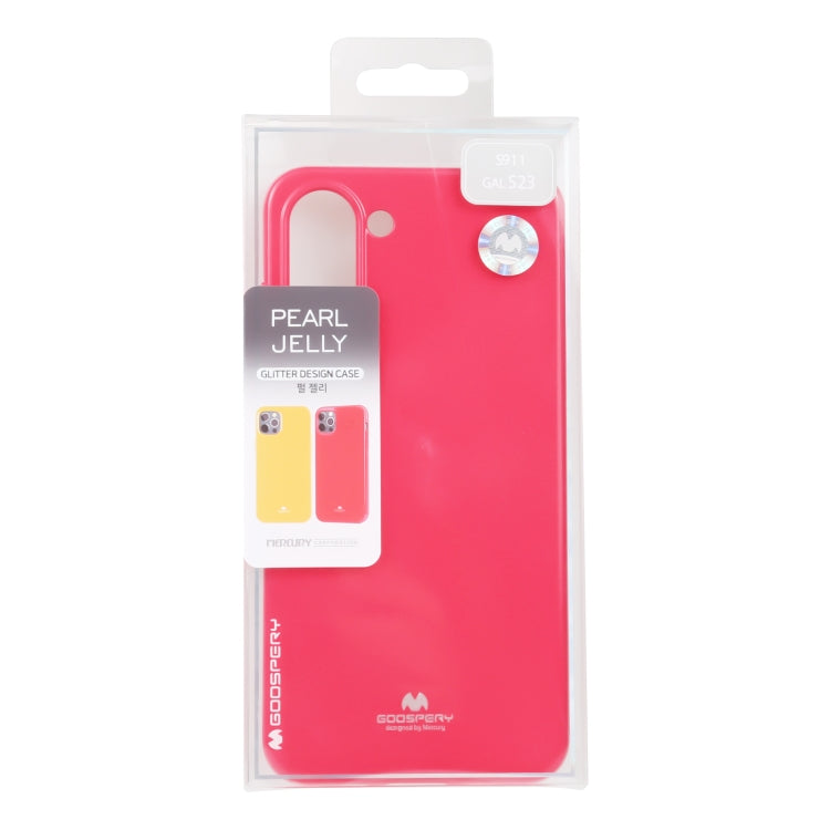 For Samsung Galaxy S23 5G GOOSPERY PEARL JELLY Shockproof TPU Phone Case