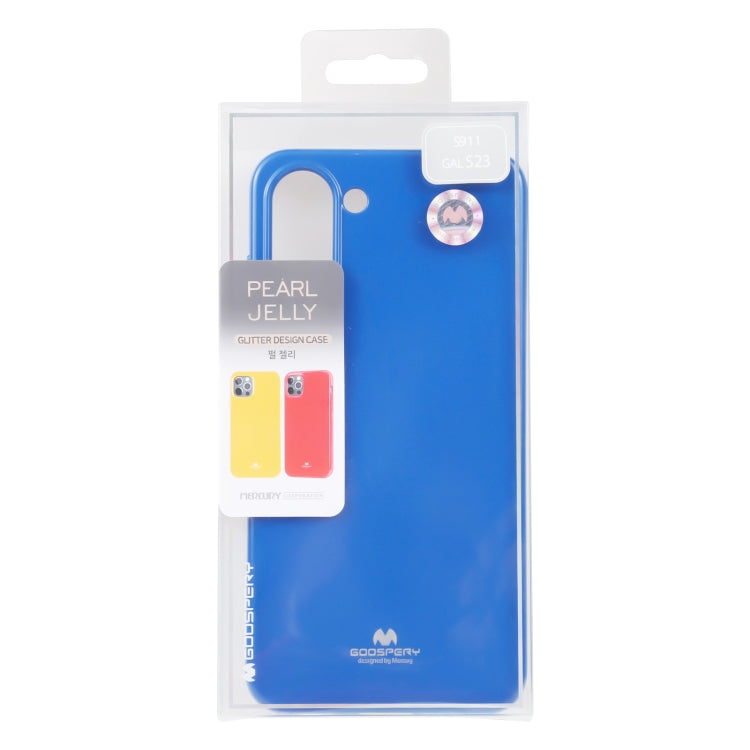 For Samsung Galaxy S23 5G GOOSPERY PEARL JELLY Shockproof TPU Phone Case