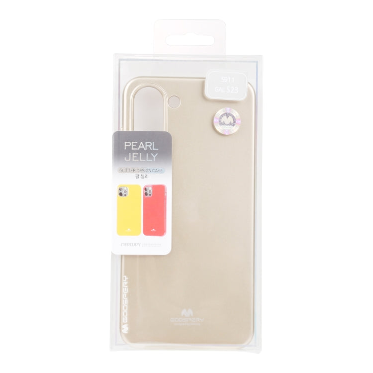 For Samsung Galaxy S23 5G GOOSPERY PEARL JELLY Shockproof TPU Phone Case