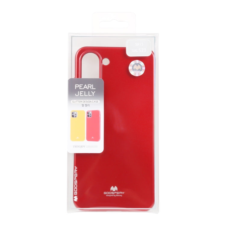 For Samsung Galaxy S23 5G GOOSPERY PEARL JELLY Shockproof TPU Phone Case