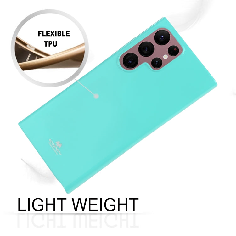 For Samsung Galaxy S23 Ultra 5G GOOSPERY PEARL JELLY Shockproof TPU Phone Case