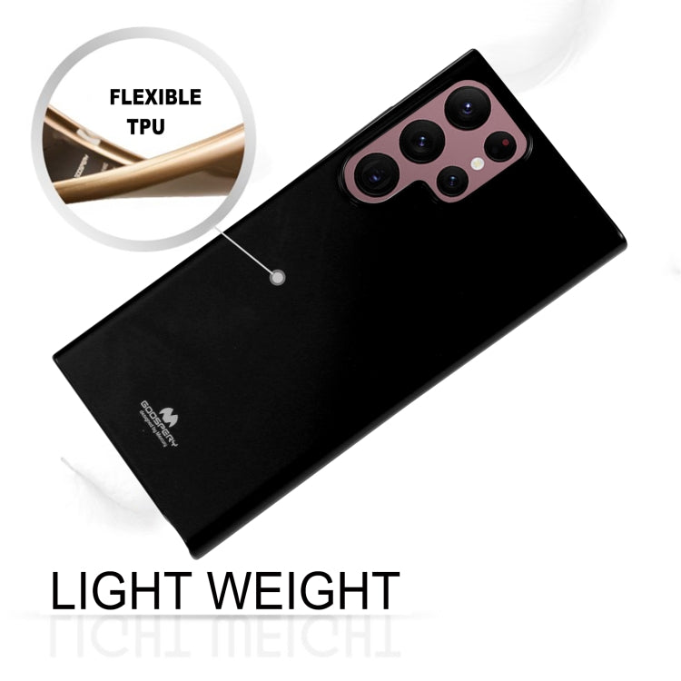 For Samsung Galaxy S23 Ultra 5G GOOSPERY PEARL JELLY Shockproof TPU Phone Case