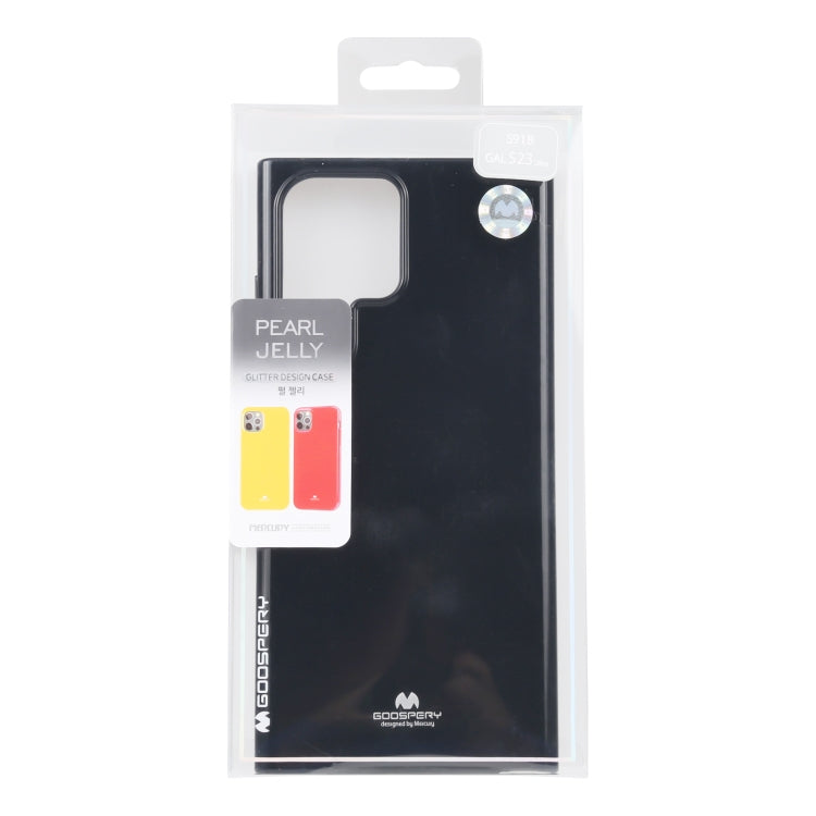For Samsung Galaxy S23 Ultra 5G GOOSPERY PEARL JELLY Shockproof TPU Phone Case
