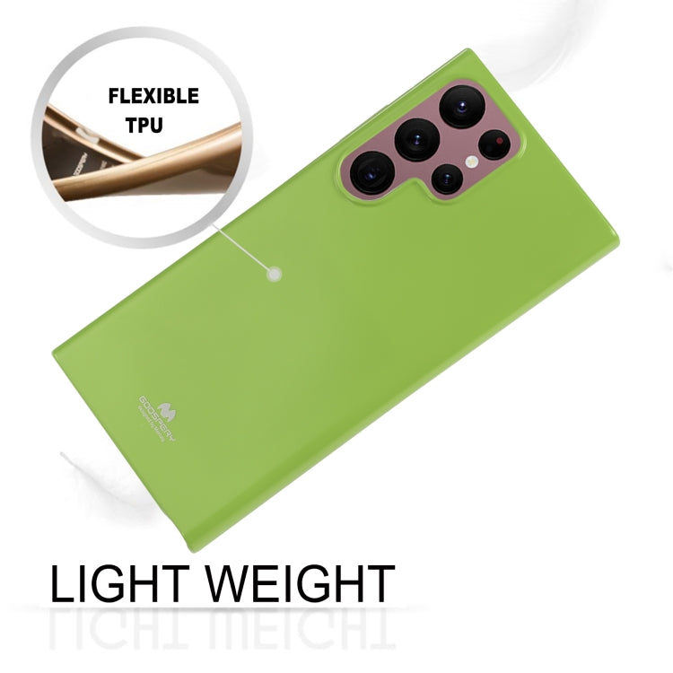 For Samsung Galaxy S23 Ultra 5G GOOSPERY PEARL JELLY Shockproof TPU Phone Case