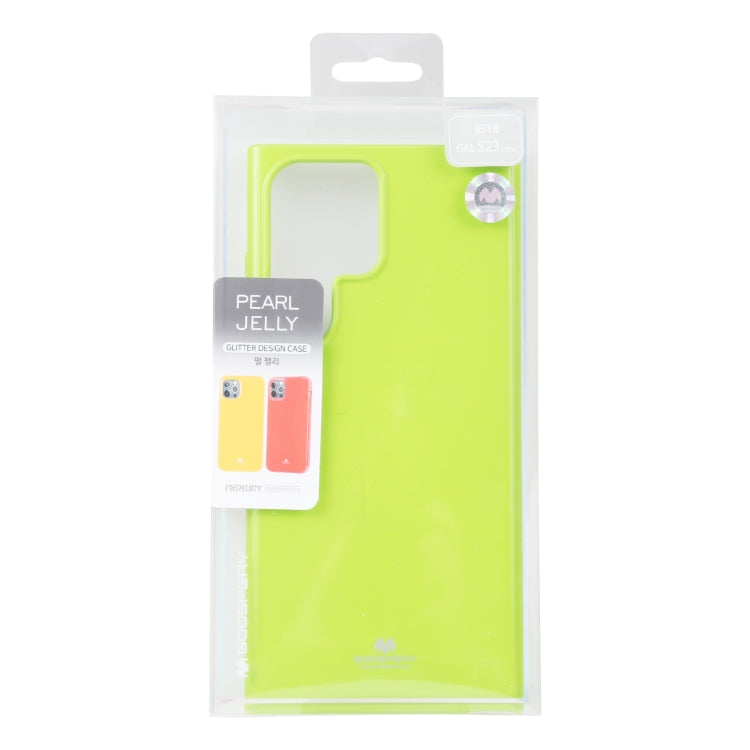 For Samsung Galaxy S23 Ultra 5G GOOSPERY PEARL JELLY Shockproof TPU Phone Case