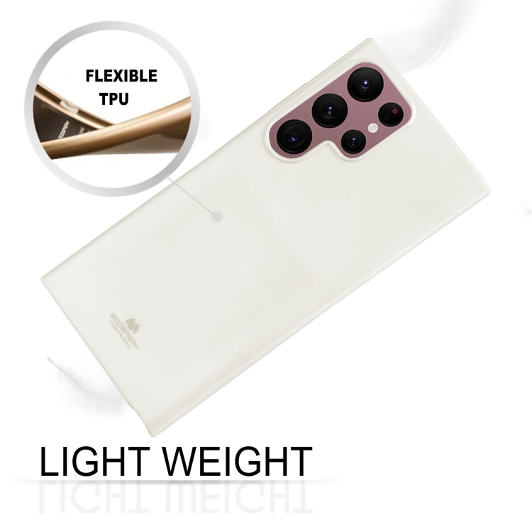 For Samsung Galaxy S23 Ultra 5G GOOSPERY PEARL JELLY Shockproof TPU Phone Case