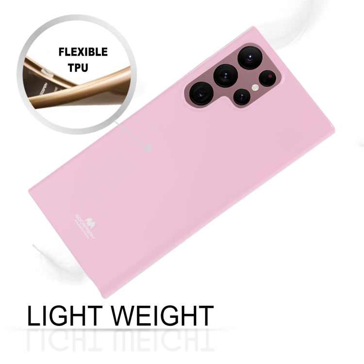 For Samsung Galaxy S23 Ultra 5G GOOSPERY PEARL JELLY Shockproof TPU Phone Case