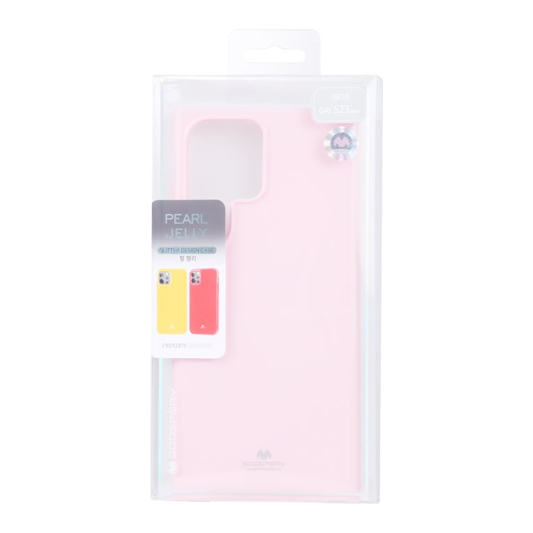 For Samsung Galaxy S23 Ultra 5G GOOSPERY PEARL JELLY Shockproof TPU Phone Case