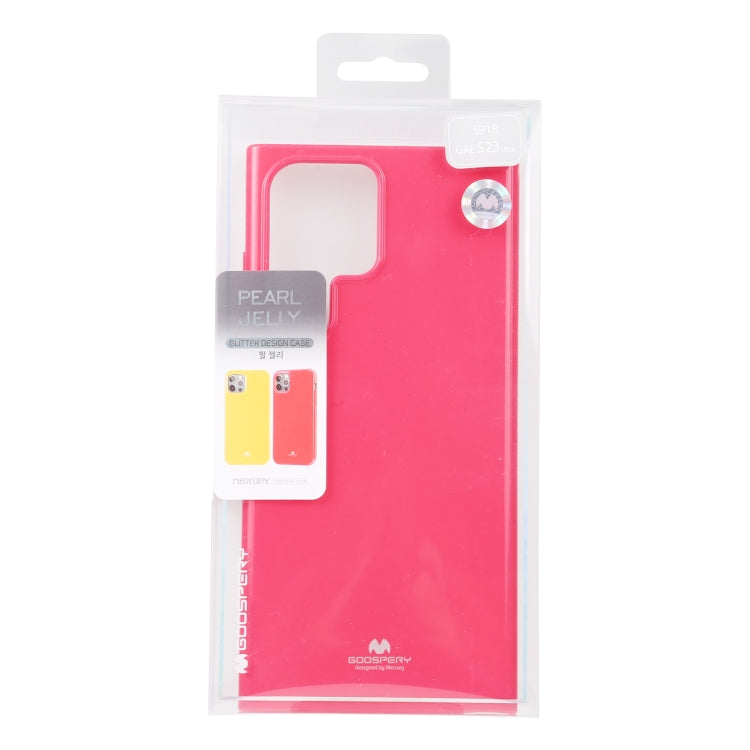 For Samsung Galaxy S23 Ultra 5G GOOSPERY PEARL JELLY Shockproof TPU Phone Case
