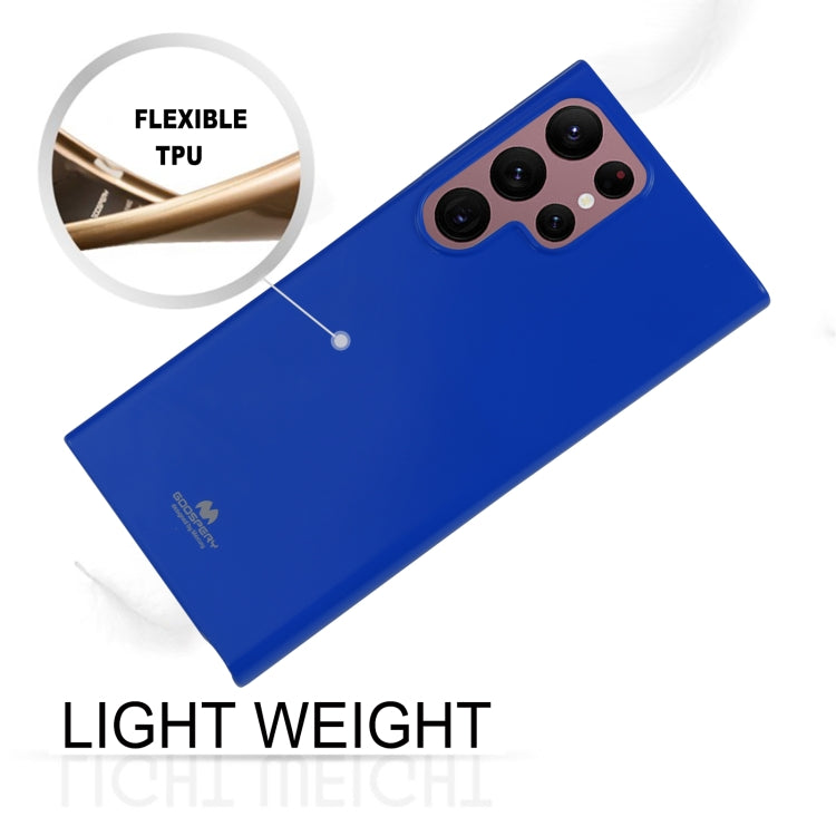 For Samsung Galaxy S23 Ultra 5G GOOSPERY PEARL JELLY Shockproof TPU Phone Case