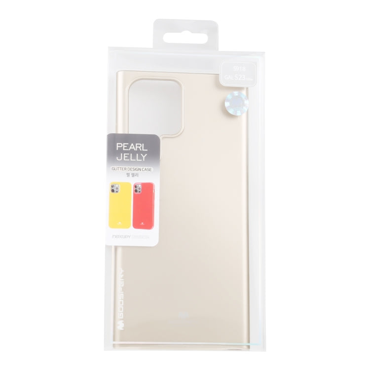 For Samsung Galaxy S23 Ultra 5G GOOSPERY PEARL JELLY Shockproof TPU Phone Case