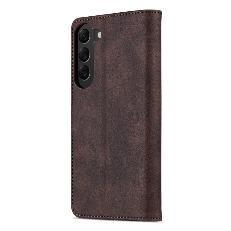 For Samsung Galaxy S23 5G AZNS Dream II Skin Feel Flip Leather Phone Case
