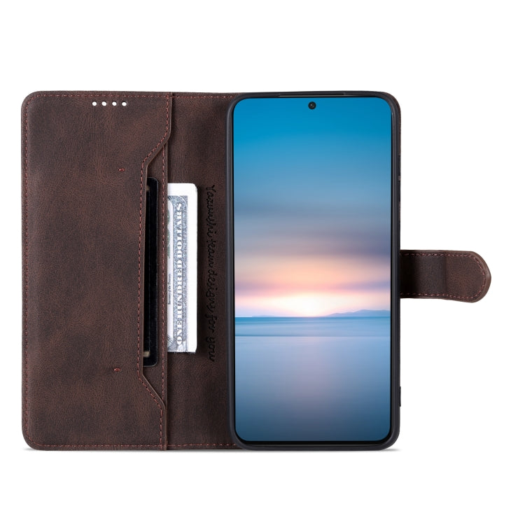 For Samsung Galaxy S23+ 5G AZNS Dream II Skin Feel Flip Leather Phone Case