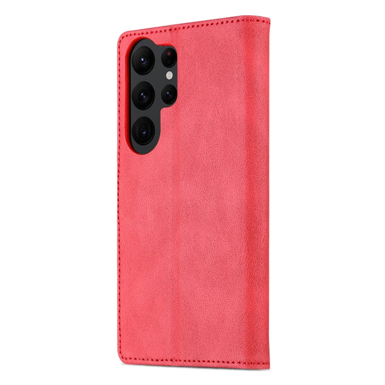 For Samsung Galaxy S23 Ultra 5G AZNS Dream II Skin Feel Flip Leather Phone Case