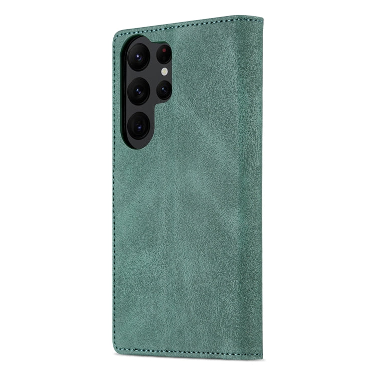 For Samsung Galaxy S23 Ultra 5G AZNS Dream II Skin Feel Flip Leather Phone Case