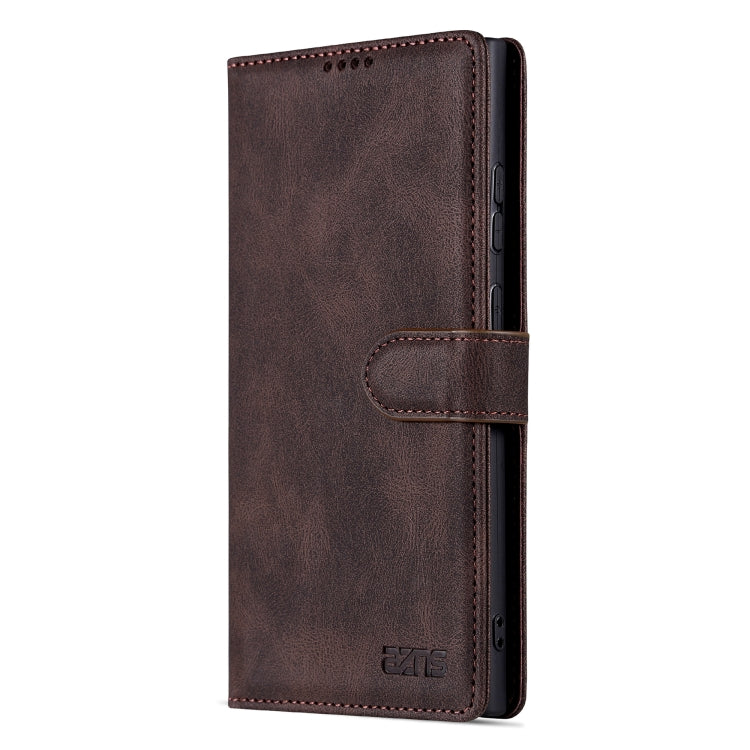 For Samsung Galaxy S23 Ultra 5G AZNS Dream II Skin Feel Flip Leather Phone Case