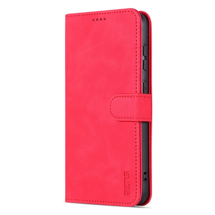 For Samsung Galaxy S23 5G AZNS Skin Feel Calf Texture Flip Leather Phone Case